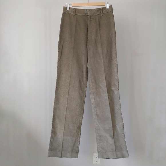 Ports International Set Corduroy Pants and Jacket Pantsuit Size Small Sage Green - Picture 9 of 16